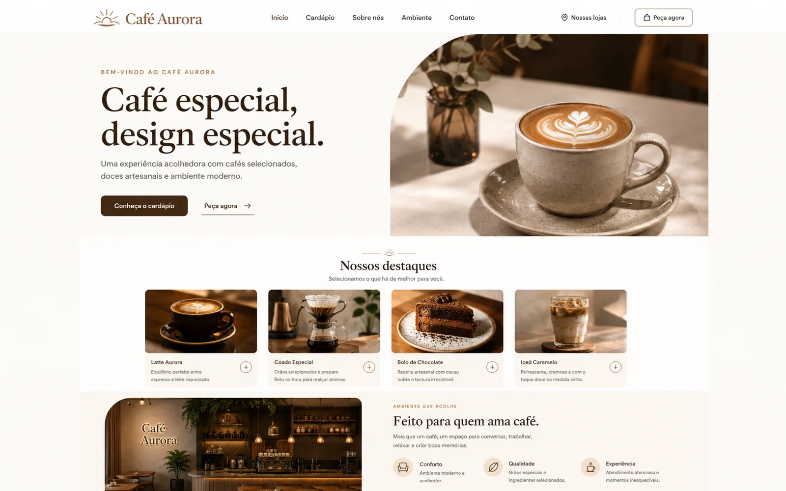 Site depois — versão profissional