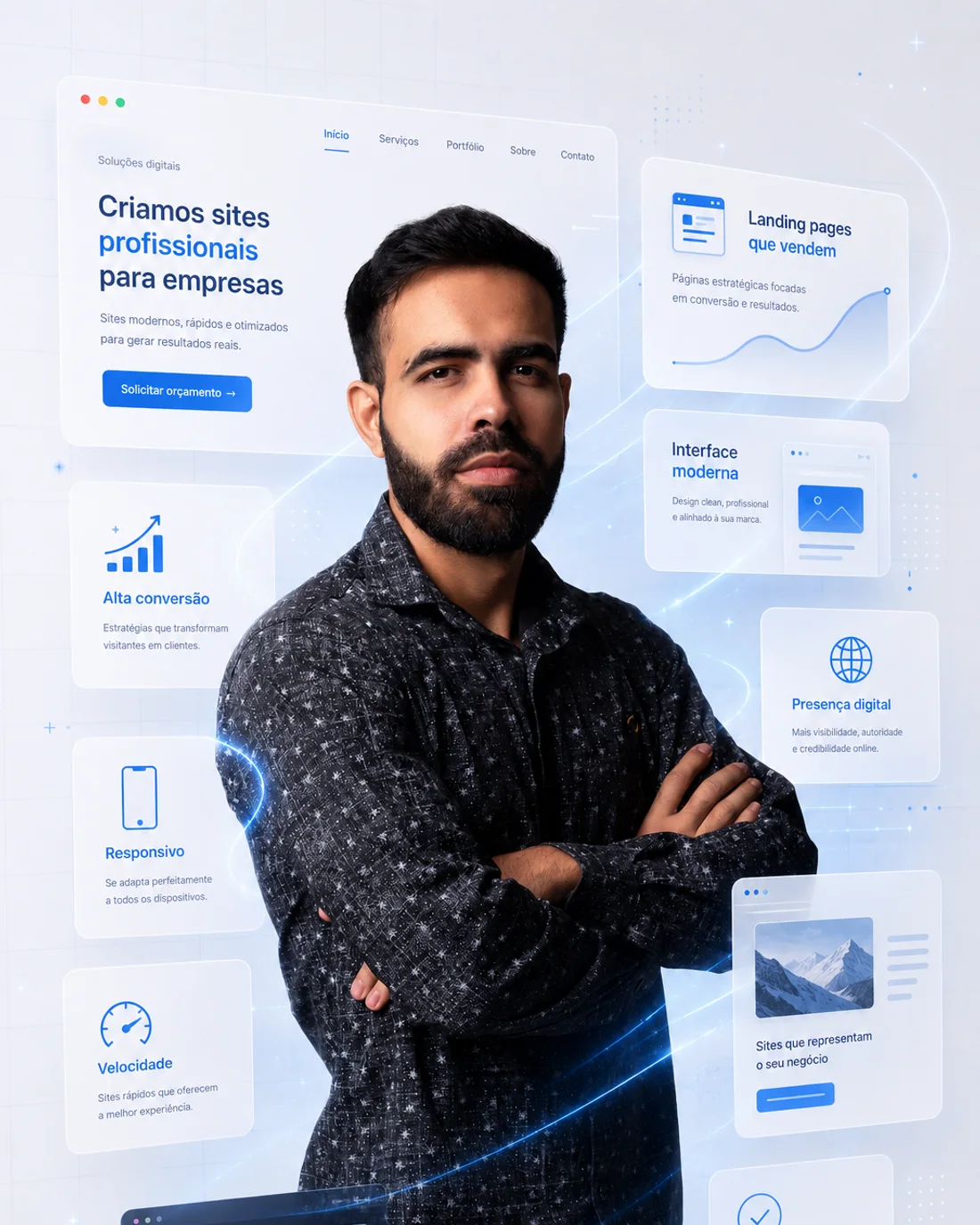 Especialista da Landing Fast — criação de sites profissionais